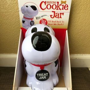 Barking Cookie Jar Dog Treat